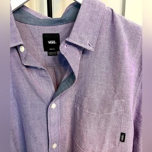 Vans Mens Button Down